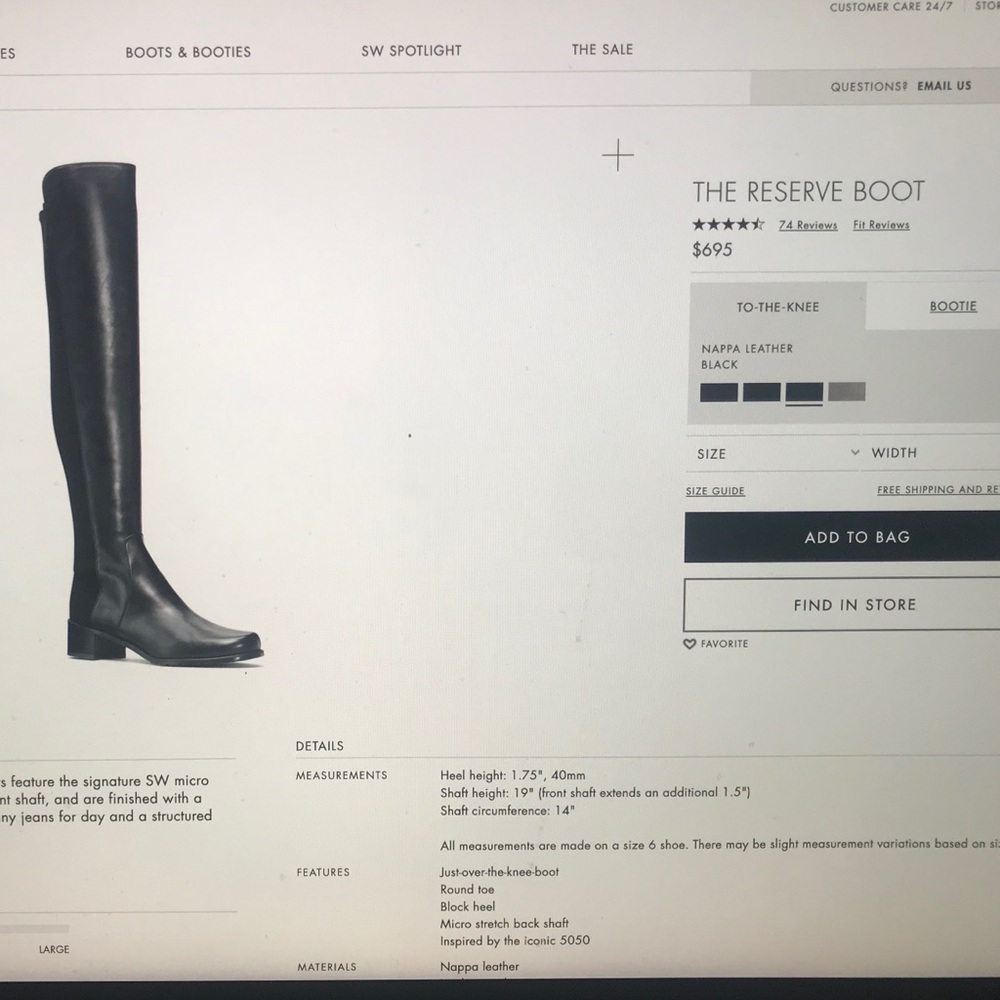 Stuart Weitzman Reserve